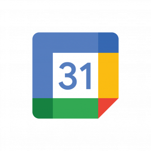 New Google Calendar logo vector