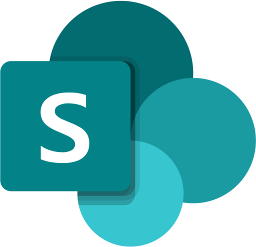 Microsoft SharePoint (2019-2025) logo PNG SharePoint logo