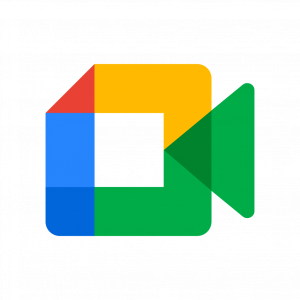 New Google Meet logo vector