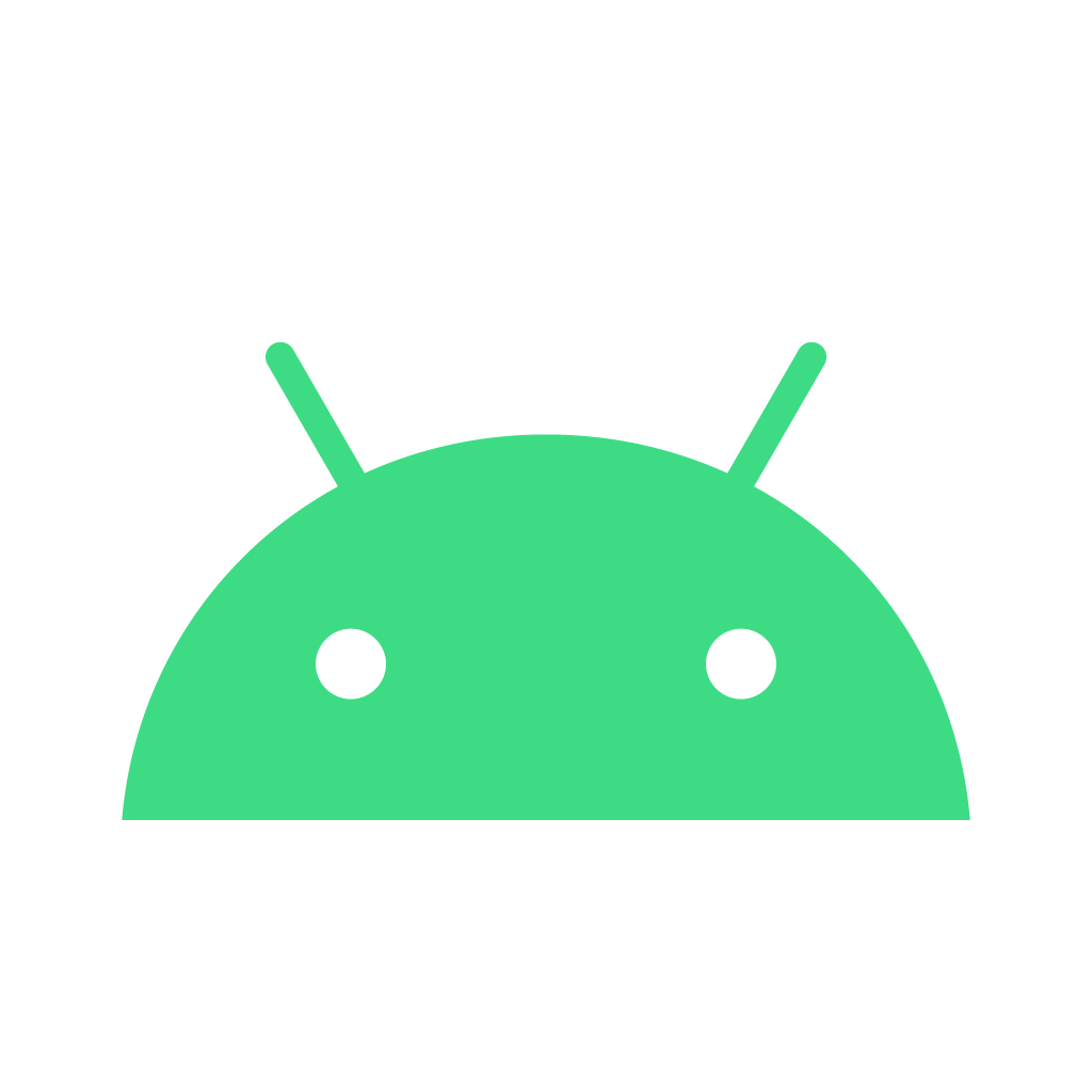 green robot logo