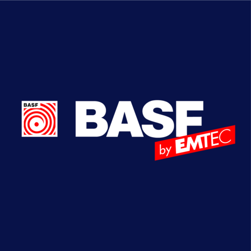BASF by EMTEC vector logo