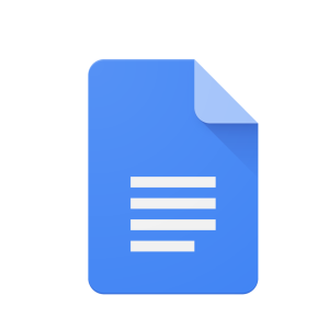 Google Docs logo vector