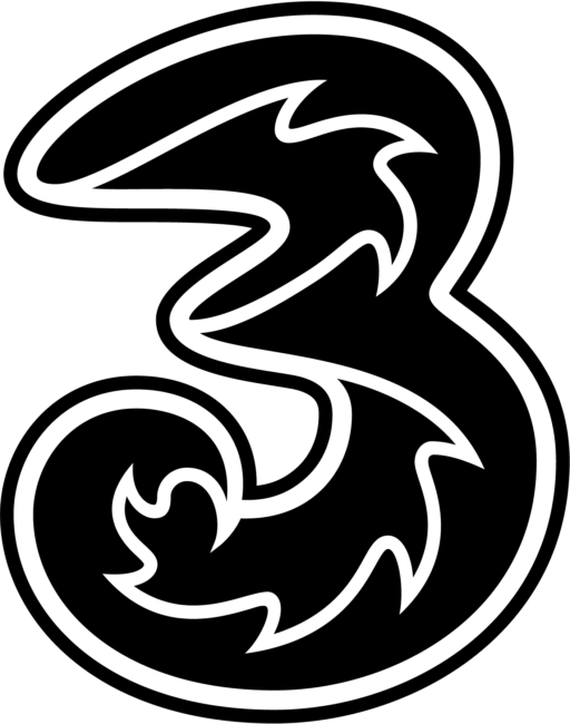 Three UK Logo (2007-2009) in PNG & Vector