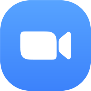 Zoom app icon vector