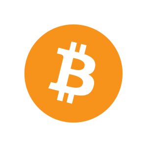 Bitcoin (BTC) logo icon vector