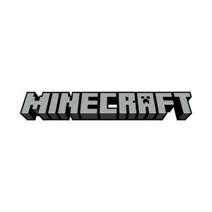 Minecraft logo vector