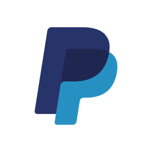 PayPal logo icon vector