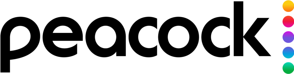 Peacock logo PNG Peacock logo used since 2026
