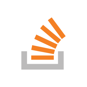 Stack Overflow logo icon vector