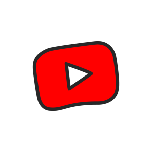 YouTube Kids logo icon vector