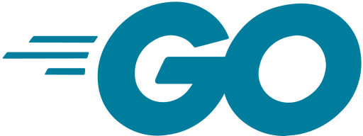 Go programming language logo vector