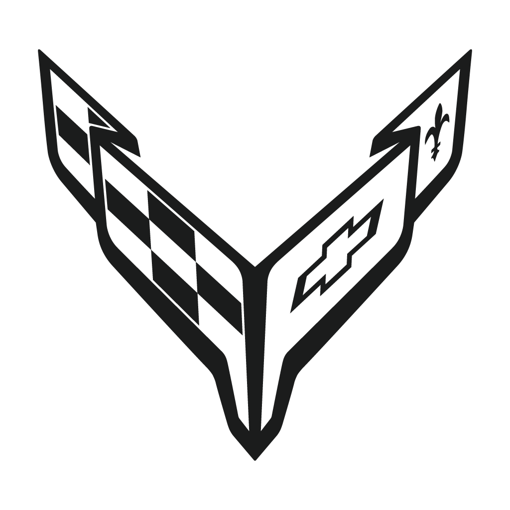 Chevrolet Corvette logo vector (.EPS + .SVG + .CDR) for free download