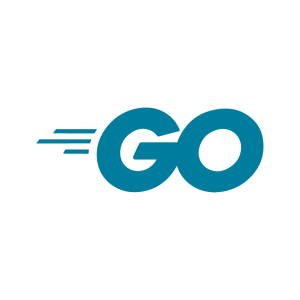 Go programming language logo vector