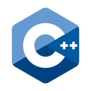 C++ programming language logo vector