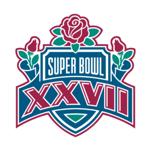 Super Bowl XXVII logo vector