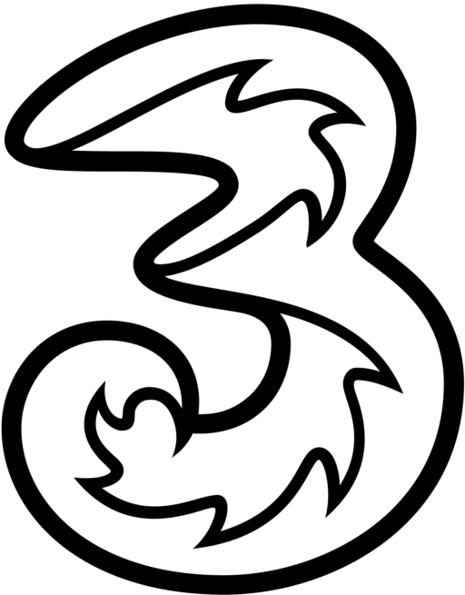 Three UK Logo Vector Files