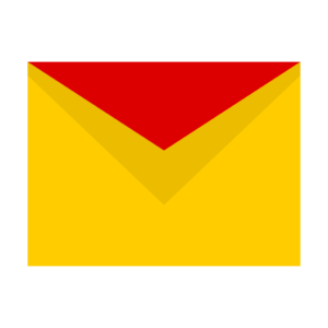 Yandex mail logo vector