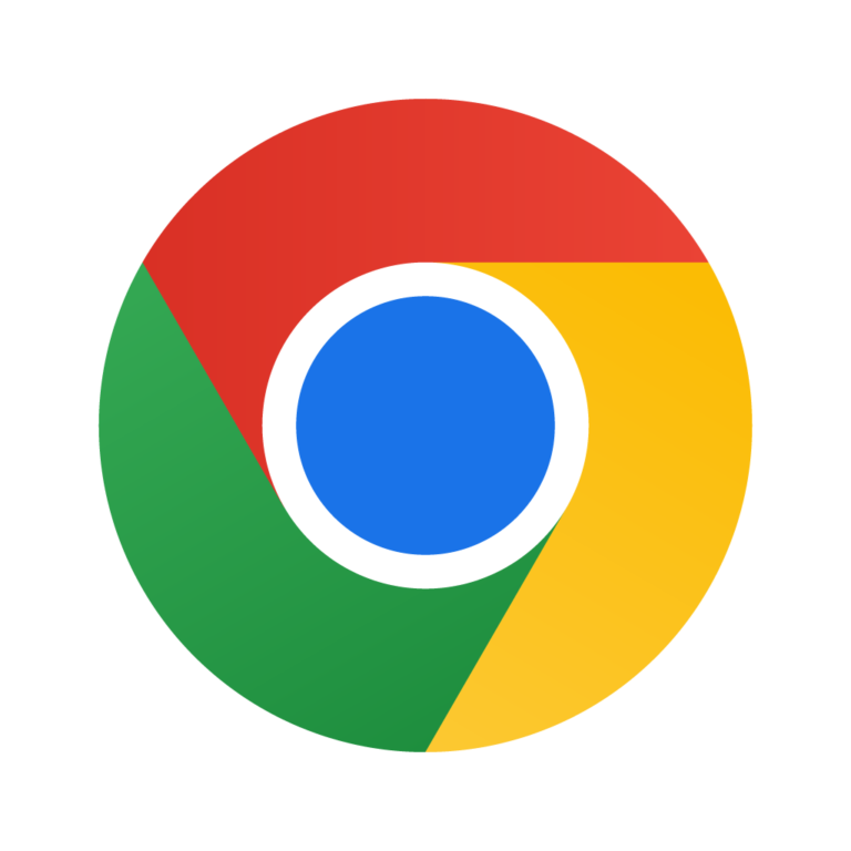 Google Chrome 2022 logo icon in vector (.EPS + .SVG + .PDF) for free