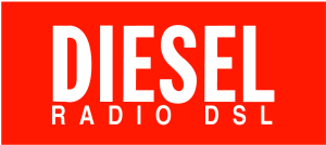 Diesel Radio DSL vector logo