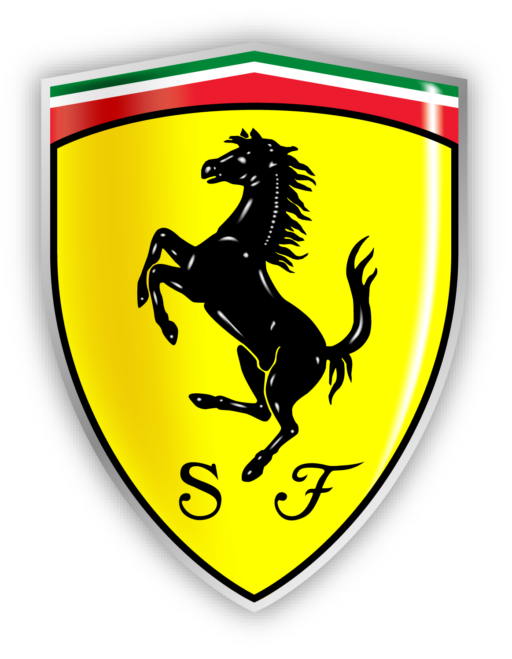 Ferrari Emblem (3D) Logo Vector Files