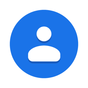 Google Contacts logo vector