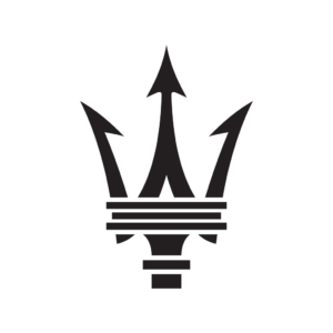Maserati trident logo vector