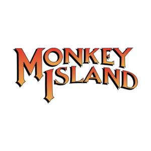 Monkey Island logo vector