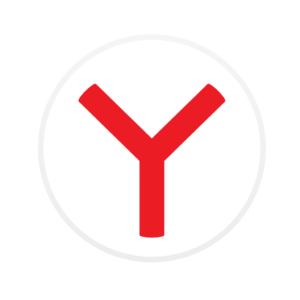 Yandex Browser logo vector