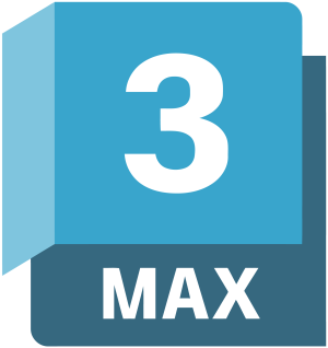 Autodesk 3ds Max logo vector
