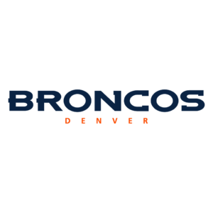 Denver Broncos wordmark vector