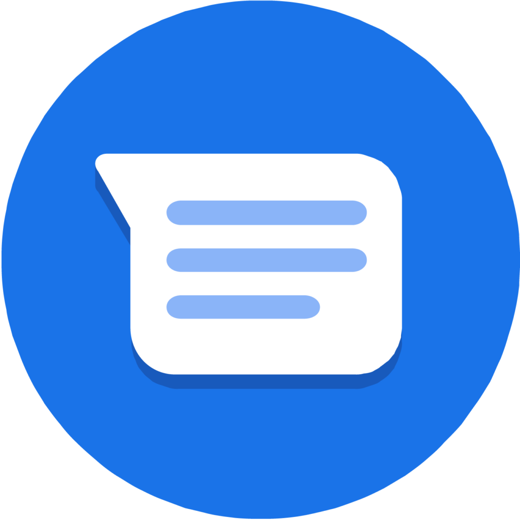 Google Messages (2018-2022) logo PNG Google Messages (2018-2022) Logo PNG