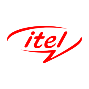 Itel mobile logo vector
