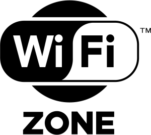 WiFi Zone Logo in Vector