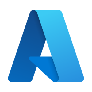 Microsoft Azure logo icon vector
