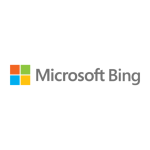 Microsoft Bing logo vector