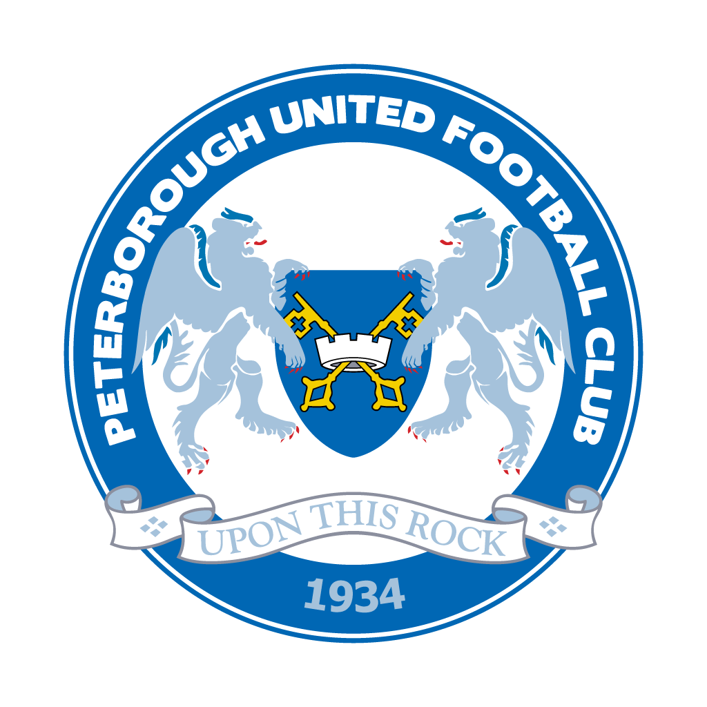 Peterborough United FC logo in vector .EPS, .AI, .CDR formats