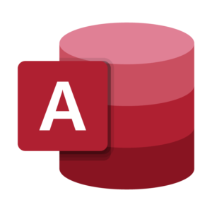 Microsoft Access logo vector