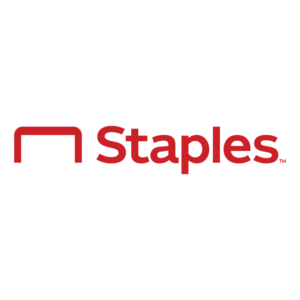 Staples logo PNG, vector format