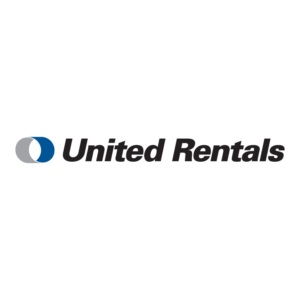 United Rentals logo PNG, vector format