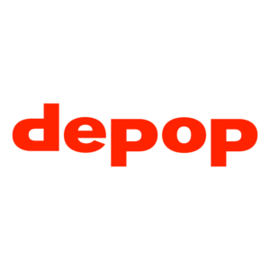 Depop logo vector