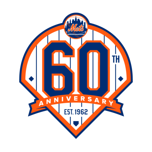 New York Mets 60th Anniversary logo
