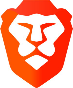 Brave (web browser) icon vector