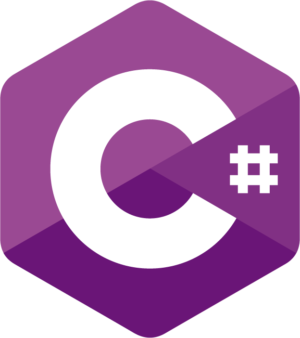 C-Sharp logo PNG, vector format