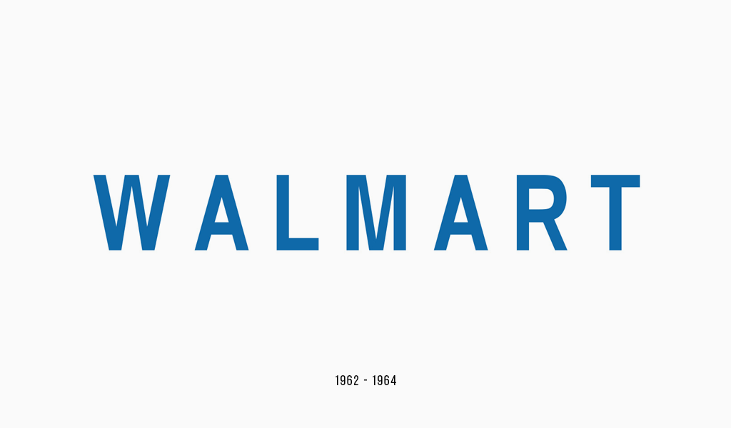 Walmart logo 1962 - 1964