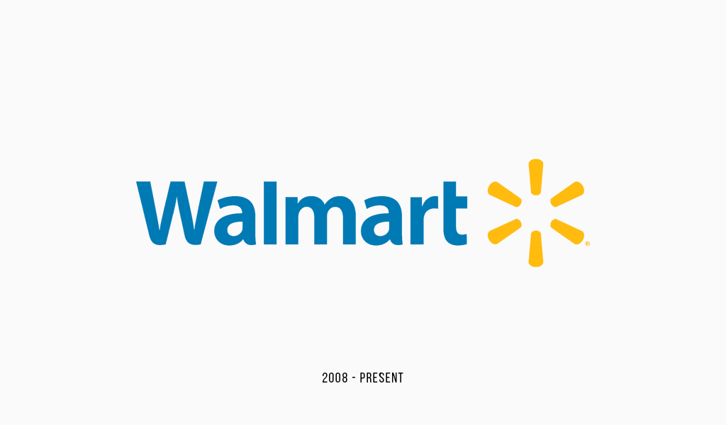 Walmart logo 2008 - present