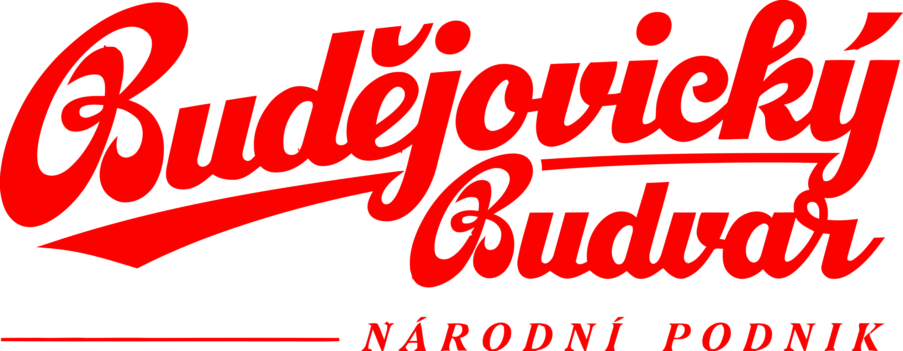 Old logo of Czech brewery Budějovický Budvar