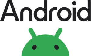 Android logo vector (Vertical flat lockup)
