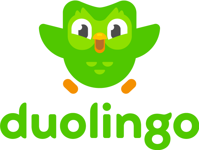 Duolingo Portrait Lockup logo