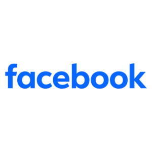 Facebook wordmark logo vector