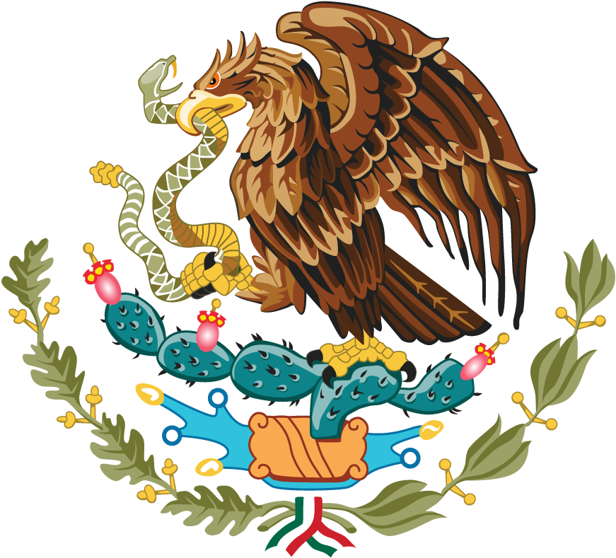 Coat of arms of Mexico logo - Escudo Nacional de México